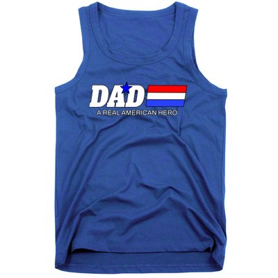 Dad A Real American Hero Tank Top