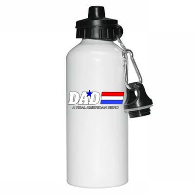 Dad A Real American Hero Aluminum Water Bottle