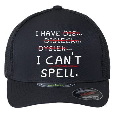 Dyslexia Awareness Reading Disorder Learning Disability Flexfit Unipanel Trucker Cap