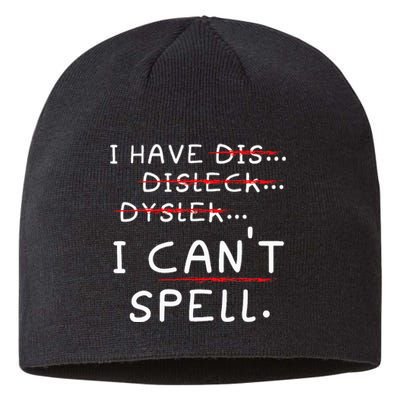 Dyslexia Awareness Reading Disorder Learning Disability Sustainable Beanie