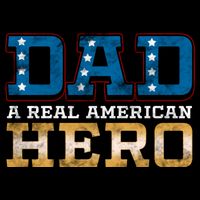 Dad A Real American Hero Gift Funny Gift Impact Tech Backpack