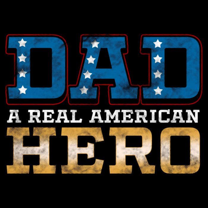 Dad A Real American Hero Gift Funny Gift Impact Tech Backpack