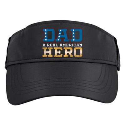 Dad A Real American Hero Gift Funny Gift Adult Drive Performance Visor