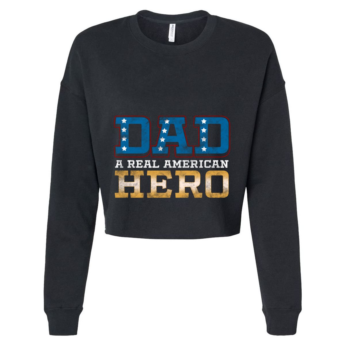 Dad A Real American Hero Gift Funny Gift T-Shirt