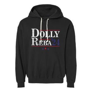 Dolly And Reba 2024 Trendy Design Garment-Dyed Fleece Hoodie