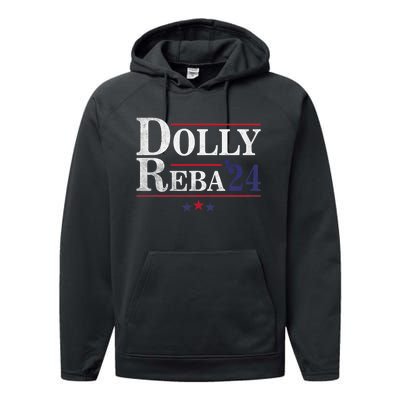 Dolly And Reba 2024 Trendy Design Performance Fleece Hoodie