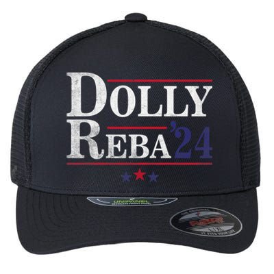 Dolly And Reba 2024 Trendy Design Flexfit Unipanel Trucker Cap