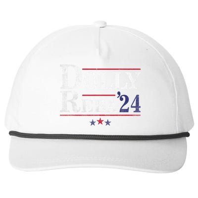 Dolly And Reba 2024 Trendy Design Snapback Five-Panel Rope Hat