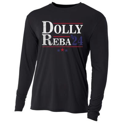 Dolly And Reba 2024 Trendy Design Cooling Performance Long Sleeve Crew