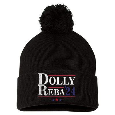 Dolly And Reba 2024 Trendy Design Pom Pom 12in Knit Beanie