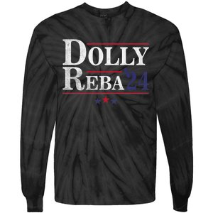 Dolly And Reba 2024 Trendy Design Tie-Dye Long Sleeve Shirt