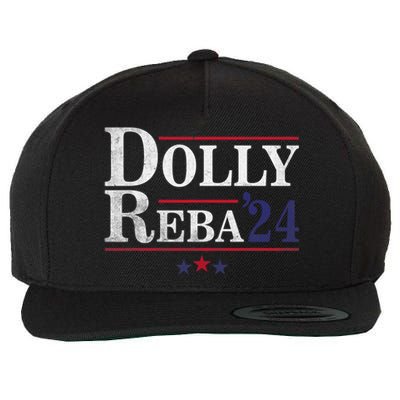 Dolly And Reba 2024 Trendy Design Wool Snapback Cap