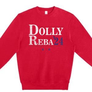 Dolly And Reba 2024 Trendy Design Premium Crewneck Sweatshirt