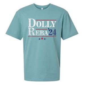 Dolly And Reba 2024 Trendy Design Sueded Cloud Jersey T-Shirt