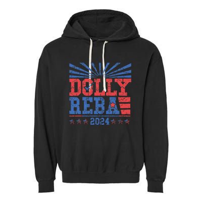 Dolly And Reba 2024 Garment-Dyed Fleece Hoodie