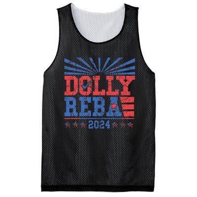 Dolly And Reba 2024 Mesh Reversible Basketball Jersey Tank