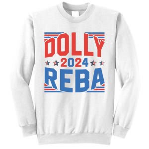 Dolly And Reba 2024 Funny Gift Sweatshirt