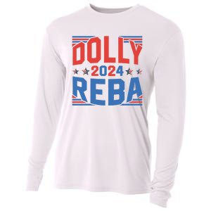 Dolly And Reba 2024 Funny Gift Cooling Performance Long Sleeve Crew