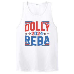 Dolly And Reba 2024 Funny Gift PosiCharge Competitor Tank