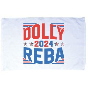 Dolly And Reba 2024 Funny Gift Microfiber Hand Towel