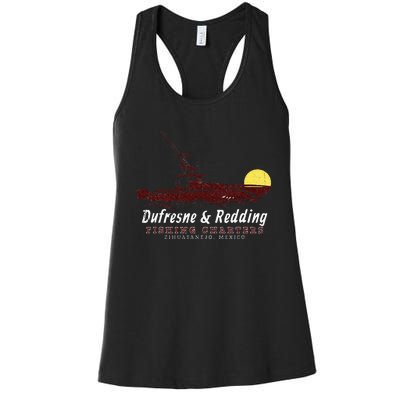 Dufresne And Redding Fishing Charters Zihuatanejo Mexico Women's Racerback Tank