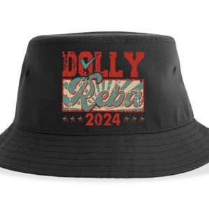 Dolly And Reba 2024 For President Dolly Reba Sustainable Bucket Hat