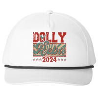 Dolly And Reba 2024 For President Dolly Reba Snapback Five-Panel Rope Hat