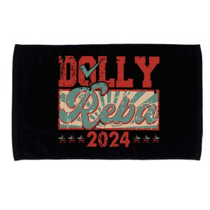 Dolly And Reba 2024 For President Dolly Reba Microfiber Hand Towel