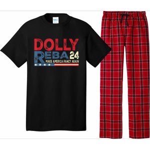 Dolly And Reba 2024 Make America Fancy Again Pajama Set