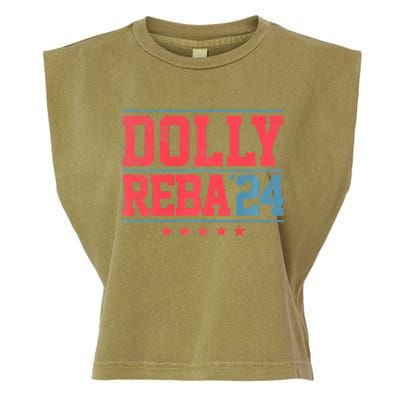 Dolly And Reba '24 Garment-Dyed Women's Muscle Tee