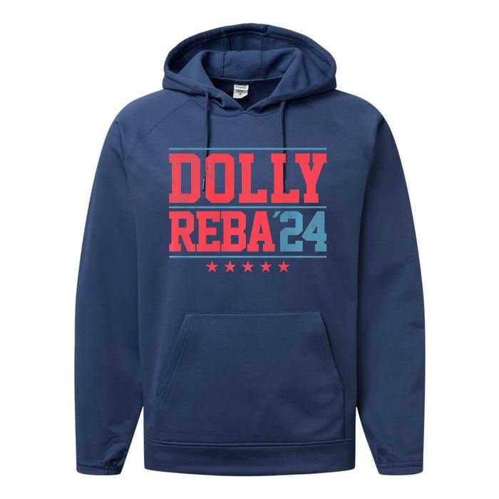 Dolly And Reba '24 Performance Fleece Hoodie