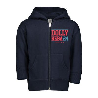 Dolly And Reba '24 Toddler Zip Fleece Hoodie