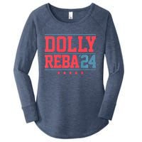 Dolly And Reba '24 Women's Perfect Tri Tunic Long Sleeve Shirt