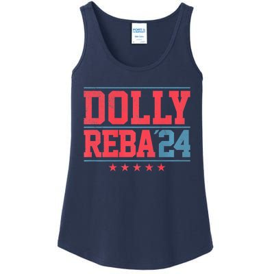 Dolly And Reba '24 Ladies Essential Tank