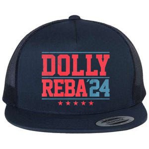 Dolly And Reba '24 Flat Bill Trucker Hat