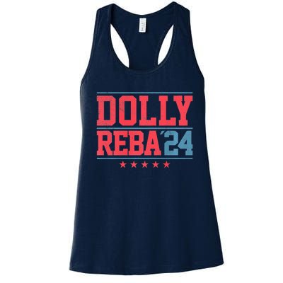 Dolly And Reba '24 Women's Racerback Tank