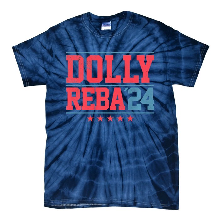 Dolly And Reba '24 Tie-Dye T-Shirt