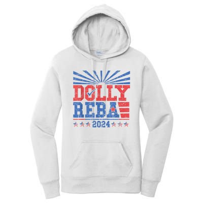 Dolly And Reba 2024 Women's Pullover Hoodie