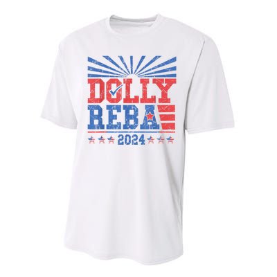 Dolly And Reba 2024 Performance Sprint T-Shirt