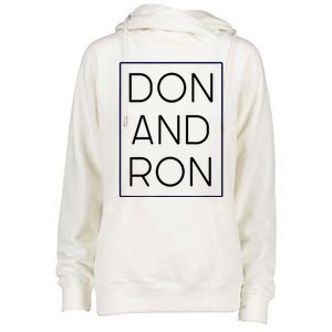 Don And Ron Trump DeSantis 2024 President Republican Vote Womens Funnel Neck Pullover Hood