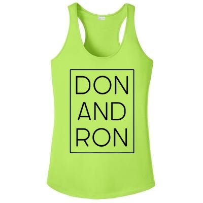 Don And Ron Trump DeSantis 2024 President Republican Vote Ladies PosiCharge Competitor Racerback Tank