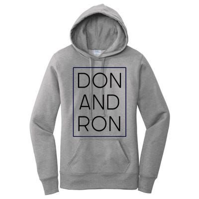 Don And Ron Trump DeSantis 2024 President Republican Vote Women's Pullover Hoodie