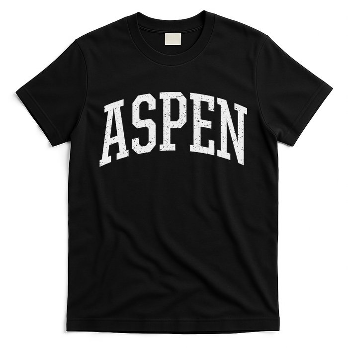 Distressed Aspen , Retro Aspen T-Shirt