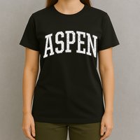 Distressed Aspen , Retro Aspen T-Shirt