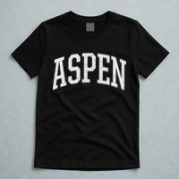 Distressed Aspen , Retro Aspen T-Shirt