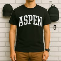 Distressed Aspen , Retro Aspen T-Shirt