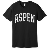 Distressed Aspen , Retro Aspen Premium T-Shirt