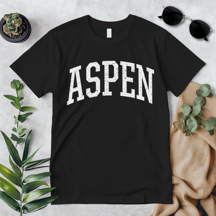 Distressed Aspen , Retro Aspen Premium T-Shirt