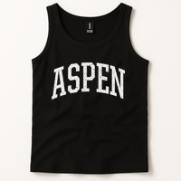 Distressed Aspen , Retro Aspen Tank Top