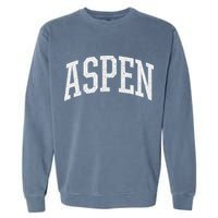Distressed Aspen , Retro Aspen Garment-Dyed Sweatshirt